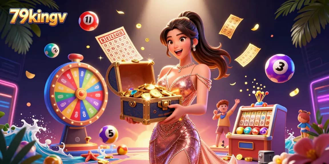 Engage with the excitement of 79kingv as golden treasures emerge amidst thrilling lottery games.