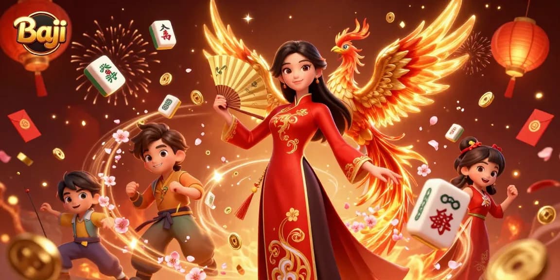 Baji offers exhilarating online gaming experiences with a dazzling blend of vibrant elements and characters.