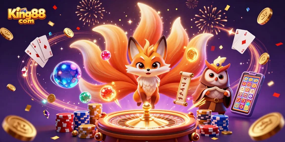 Play exciting games at King88 com and experience vibrant casino magic with interactive characters.