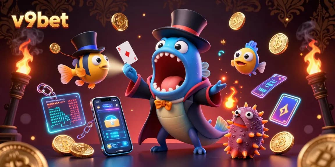 Engage with thrilling magic acts featuring v9bet in a vibrant underwater casino world to win big.