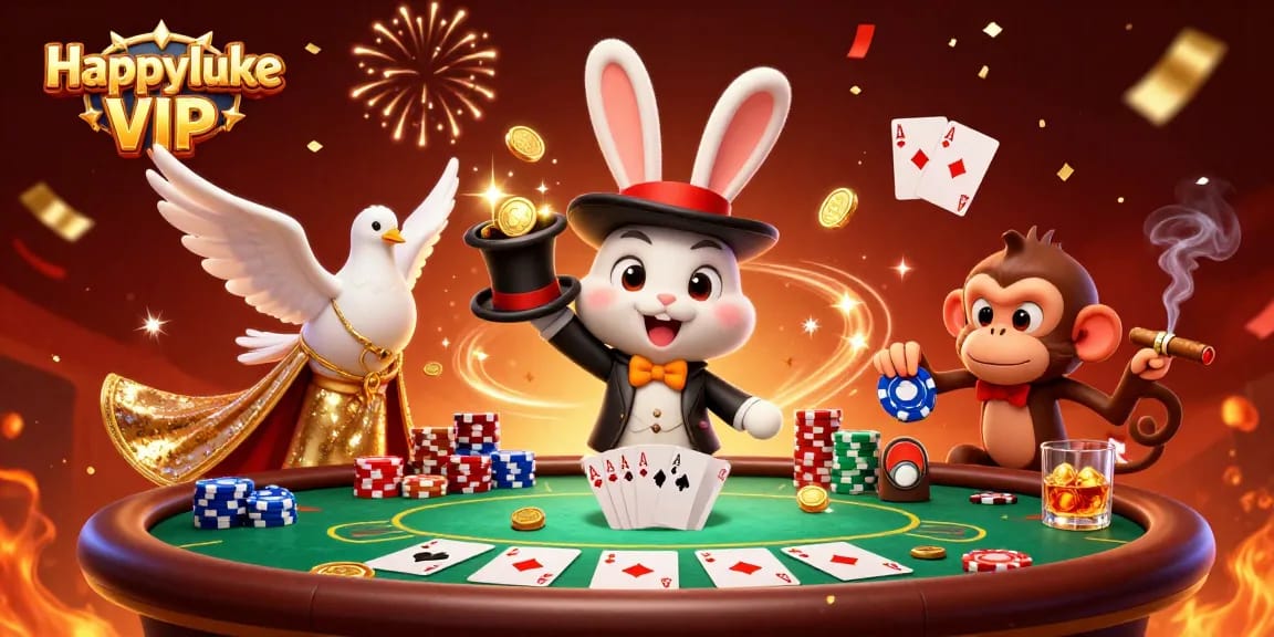 เข้าร่วม Happyluke VIP สัมผัสเกมสล็อตสุดฮิตพร้อมผู้ช่วยในแกรนด์คาสิโน