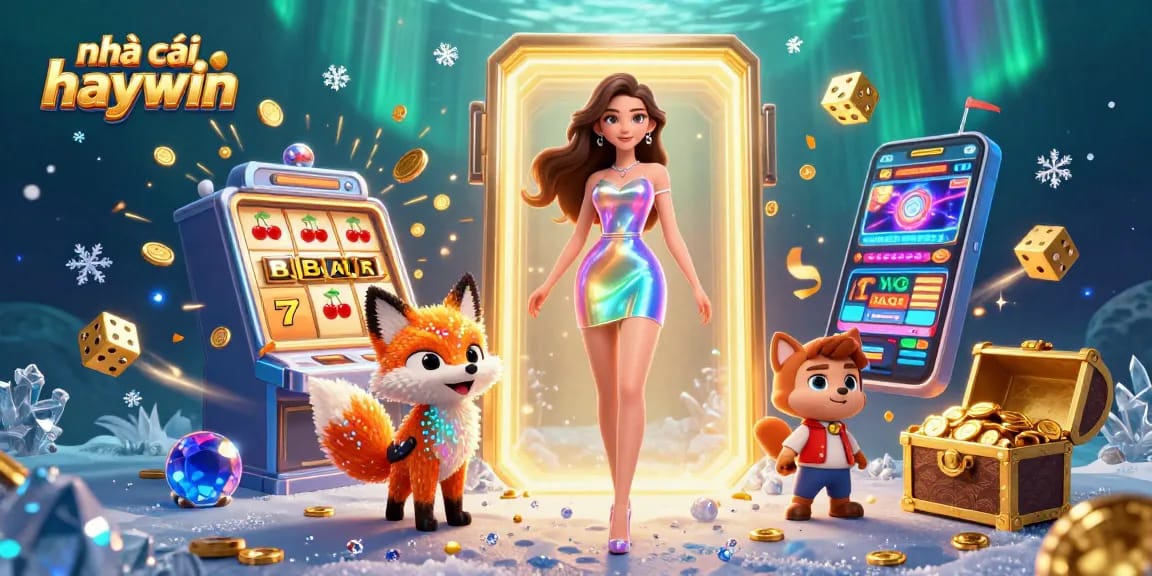 Engage with nhà cái haywin in a vibrant 3D casino atmosphere featuring dynamic game elements.