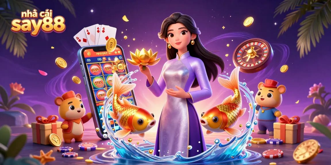 Experience the vibrant world of nhà cái say88 with thrilling gaming action and captivating characters.