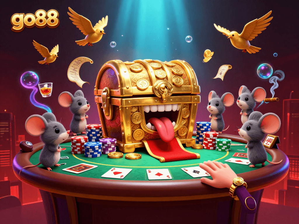 Engage in thrilling poker with go88, experiencing dynamic gameplay and rich casino visuals.