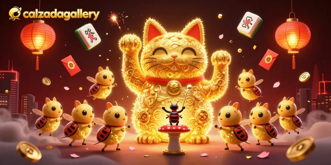 Experience the vibrant energy of calzadagallery with this dynamic casino-themed digital illustration.