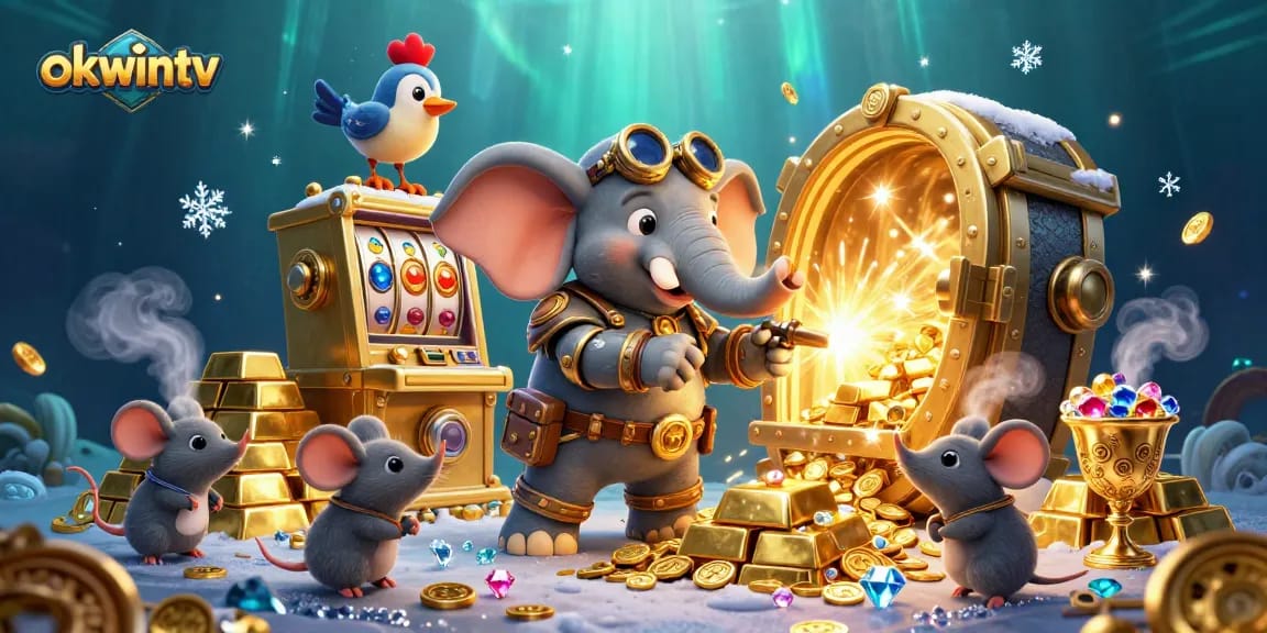 Experience thrilling gameplay with okwintv's vibrant slots and steampunk-inspired characters in action.