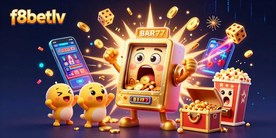 Engage with f8betlv's thrilling casino scene featuring dynamic slot machines and explosive winnings.