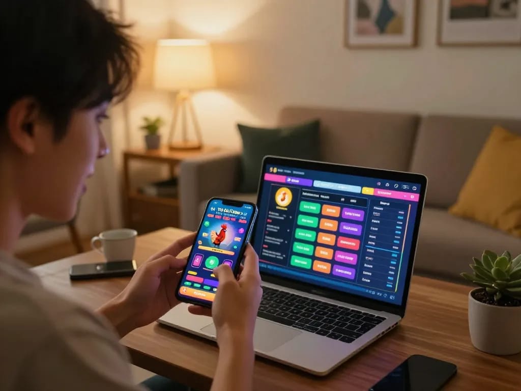 Trải nghiệm đá gà Thomo hôm nay với live streaming trên di động trong một không gian ấm cúng tại nhà.