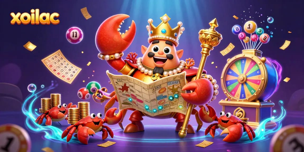 Experience thrilling adventures with xoilac as the golden crab emperor unleashes bounty in the casino realm.