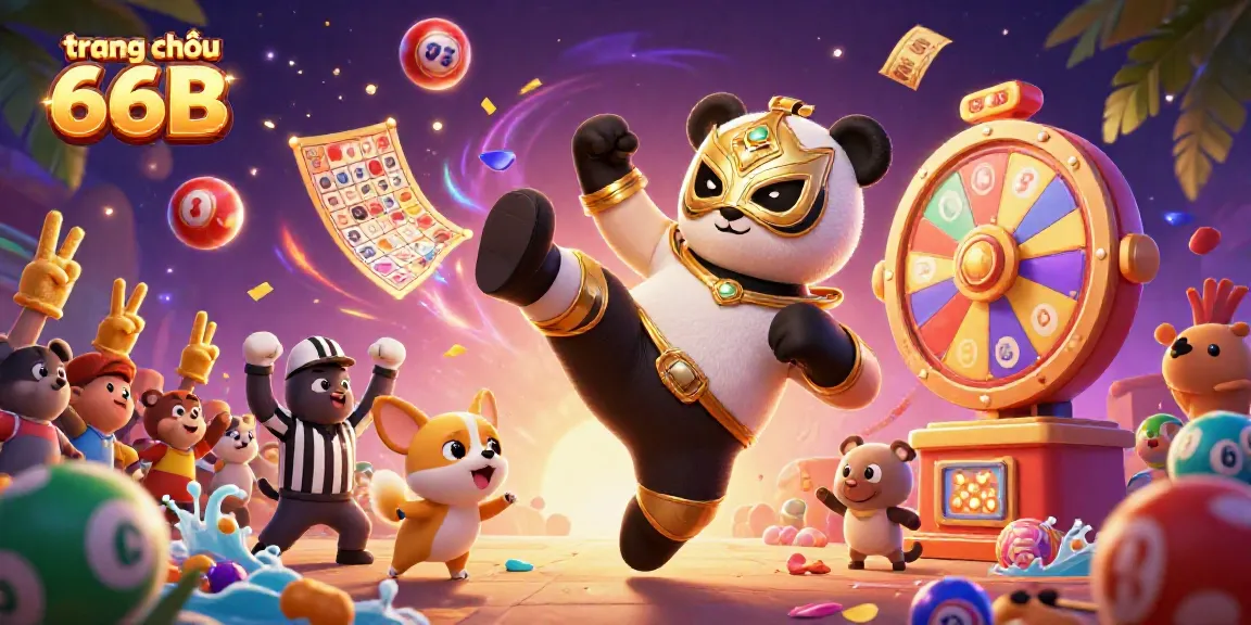 Experience the excitement of winning at trang chủ 66B with dynamic characters and colorful game elements!