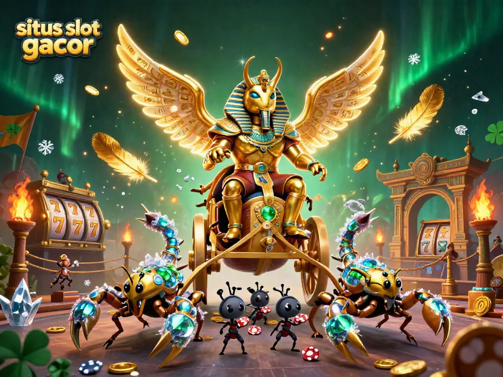 Experience the thrill of situs slot gacor with fascinating characters in a vibrant casino atmosphere.