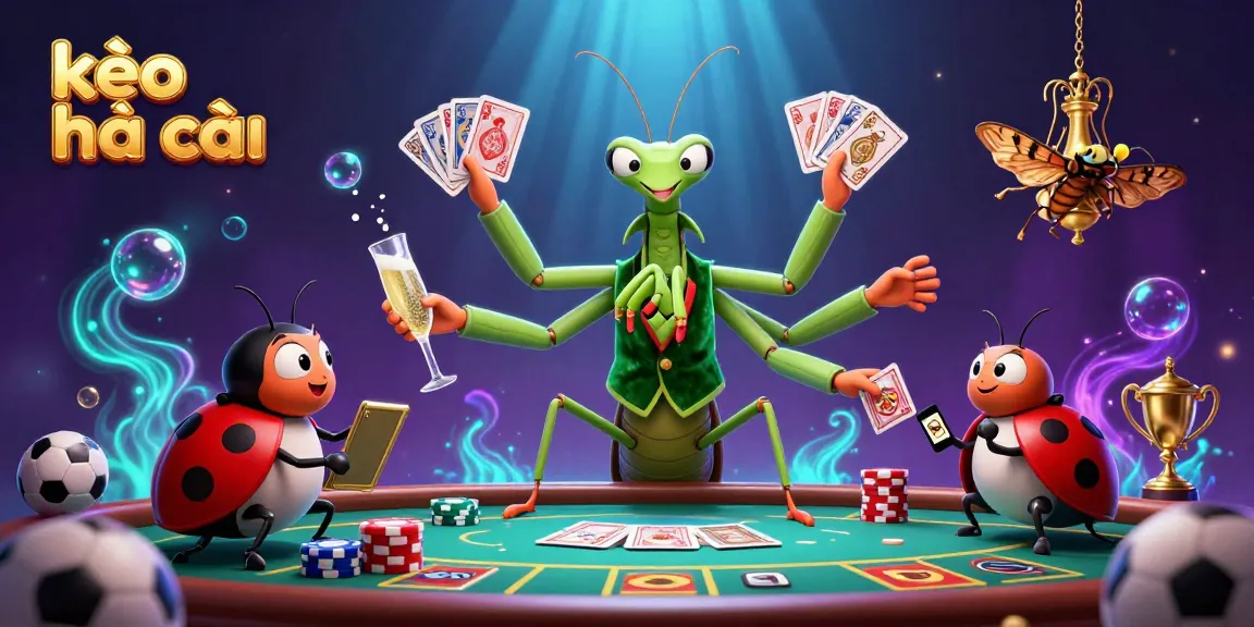 Engage with kèo nhà cái in this vibrant sports betting scene featuring dynamic characters.