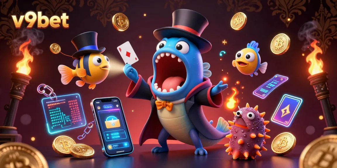 Engage with thrilling magic acts featuring v9bet in a vibrant underwater casino world to win big.